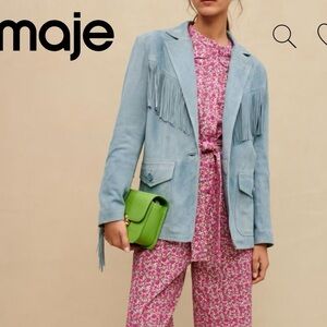 Maje Fringe jacket